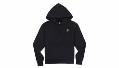 Converse W Embroidered Star Chevron Pullover Hoodie Noir / Black