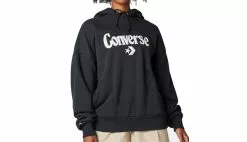 Converse Oversized Fleece Hoodie Noir / Black