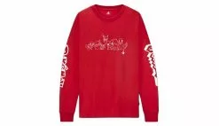 Converse X Pokémon Team Long Sleeve T-Shirt Rouge / Red