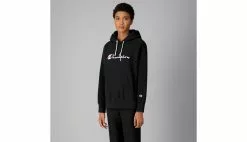 Champion Reverse Weave Script Logo Hoodie Noir / Black 7 Champion Reverse Weave Script Logo Hoodie Noir / Black -Sweat-shirts Femme boutique en ligne 114788 kk0013