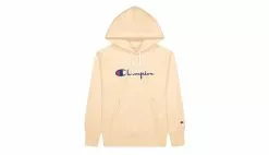 Champion Reverse Weave Script Logo Hoodie Orange / Orange
