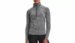 Under Armour W Tech Twist ½ Zip Gris / Grey