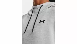 Under Armour W Armour Fleece Left Chest Hoodie Gris / Grey -Sweat-shirts Femme boutique en ligne 1373055 014 0