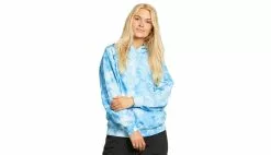 Dedicated Hoodie Sundborn Tie Dye Blue Bleu / Blue