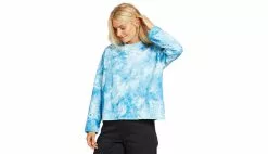 Dedicated Loose Sweatshirt Lerdala Tie Dye Blue Bleu / Blue