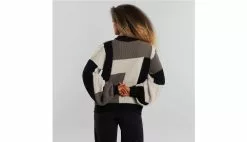 Dedicated Sweater Knitted Rutbo Blocks Grey Gris / Grey 6 Dedicated Sweater Knitted Rutbo Blocks Grey Gris / Grey -Sweat-shirts Femme boutique en ligne 19021 3