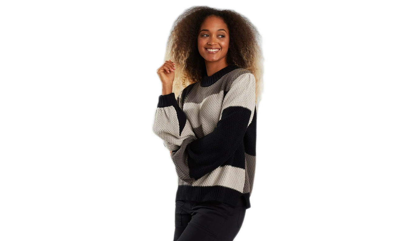 Dedicated Sweater Knitted Rutbo Blocks Grey Gris / Grey 1 Dedicated Sweater Knitted Rutbo Blocks Grey Gris / Grey