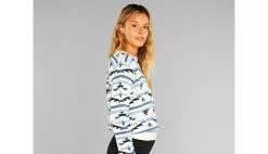 Dedicated Sweater Arendal Ikat Navy Bleu / Blue 7 Dedicated Sweater Arendal Ikat Navy Bleu / Blue -Sweat-shirts Femme boutique en ligne 192072