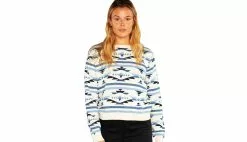 Dedicated Sweater Arendal Ikat Navy Bleu / Blue