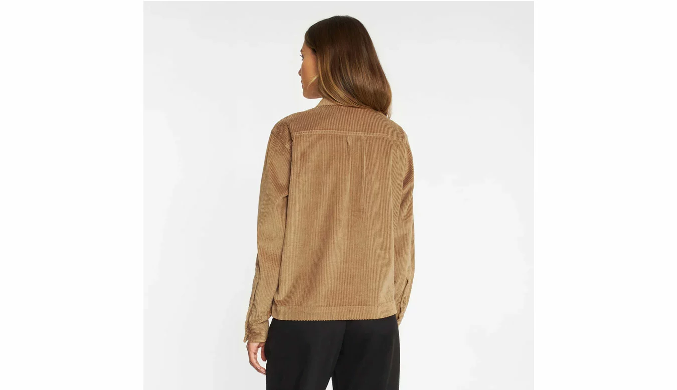 Dedicated Shirt Lima Corduroy Tiger Brown Marron / Brown 4 Dedicated Shirt Lima Corduroy Tiger Brown Marron / Brown – Image 4