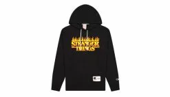Champion X Stranger Things Hoodie Noir / Black