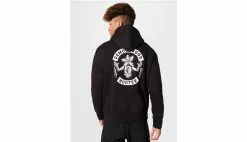 Champion X Stranger Things Hoodie Noir / Black -Sweat-shirts Femme boutique en ligne 217780 kk006 0