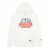 Champion X Stranger Things Hoodie Blanc / White