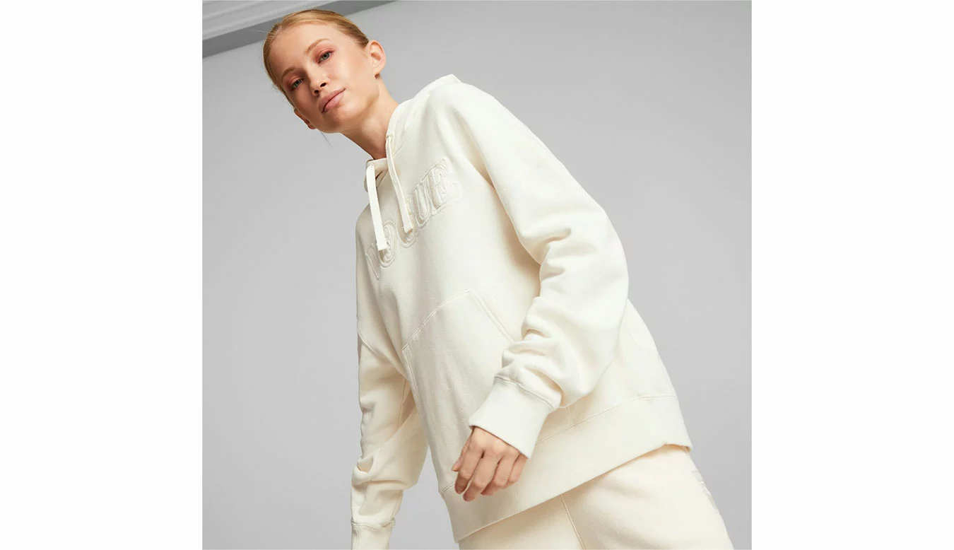 Puma X Vogue Women´s Hoodie Blanc / White 4 Puma X Vogue Women´s Hoodie Blanc / White – Image 4