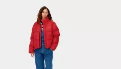 Carhartt WIP W Doville Jacket Rocket Rouge / Red -Sweat-shirts Femme boutique en ligne carhartt wip w doville jacket rocket i030769 19k xx4