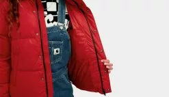 Carhartt WIP W Doville Jacket Rocket Rouge / Red -Sweat-shirts Femme boutique en ligne carhartt wip w doville jacket rocket i030769 19k xx6