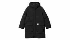 Carhartt WIP W Erie Coat Black Noir / Black