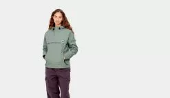 Carhartt WIP W Nimbus Pullover Misty Sage Vert / Green 9 Carhartt WIP W Nimbus Pullover Misty Sage Vert / Green -Sweat-shirts Femme boutique en ligne carhartt wip w nimbus pullover misty sage i003212 0wb xx3