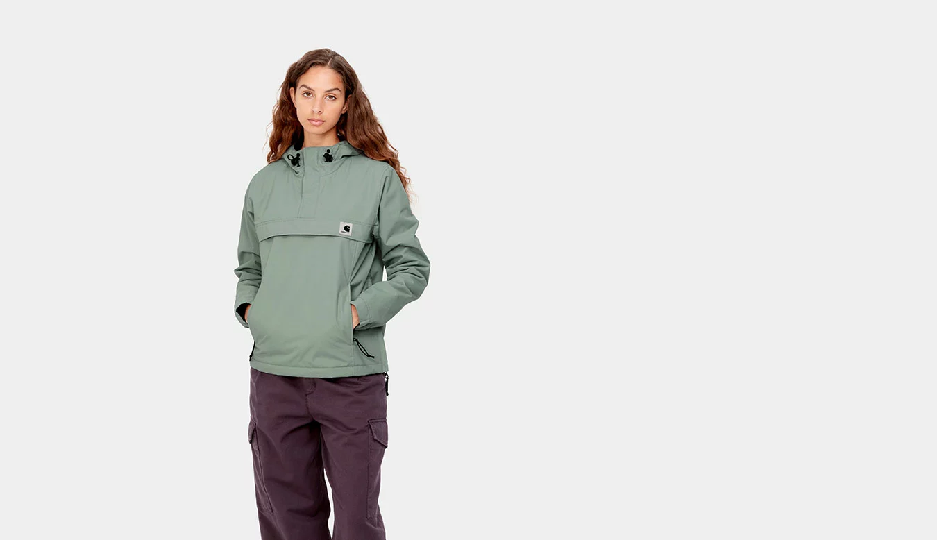 Carhartt WIP W Nimbus Pullover Misty Sage Vert / Green 4 Carhartt WIP W Nimbus Pullover Misty Sage Vert / Green – Image 4