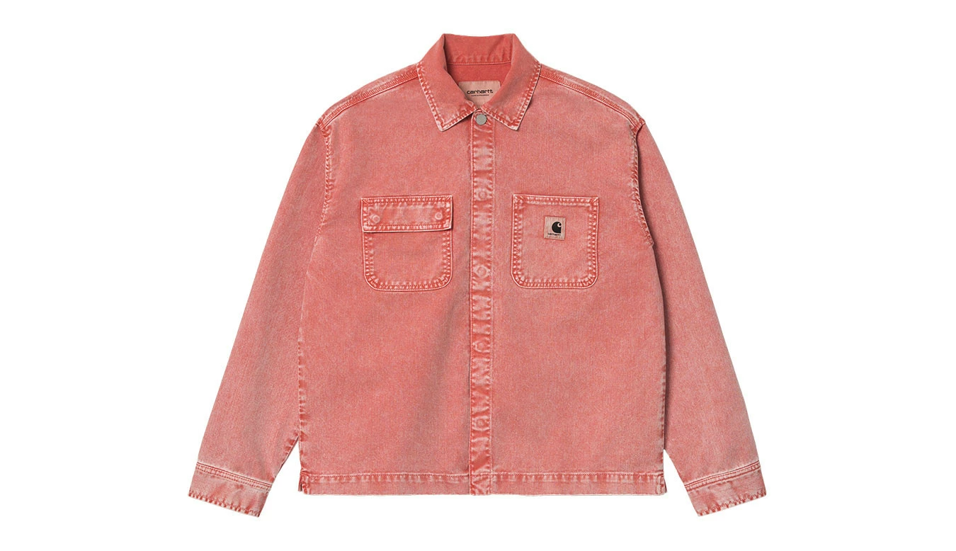 Carhartt WIP W Sonora Shirt Jac Elba Rose / Pink 1 Carhartt WIP W Sonora Shirt Jac Elba Rose / Pink