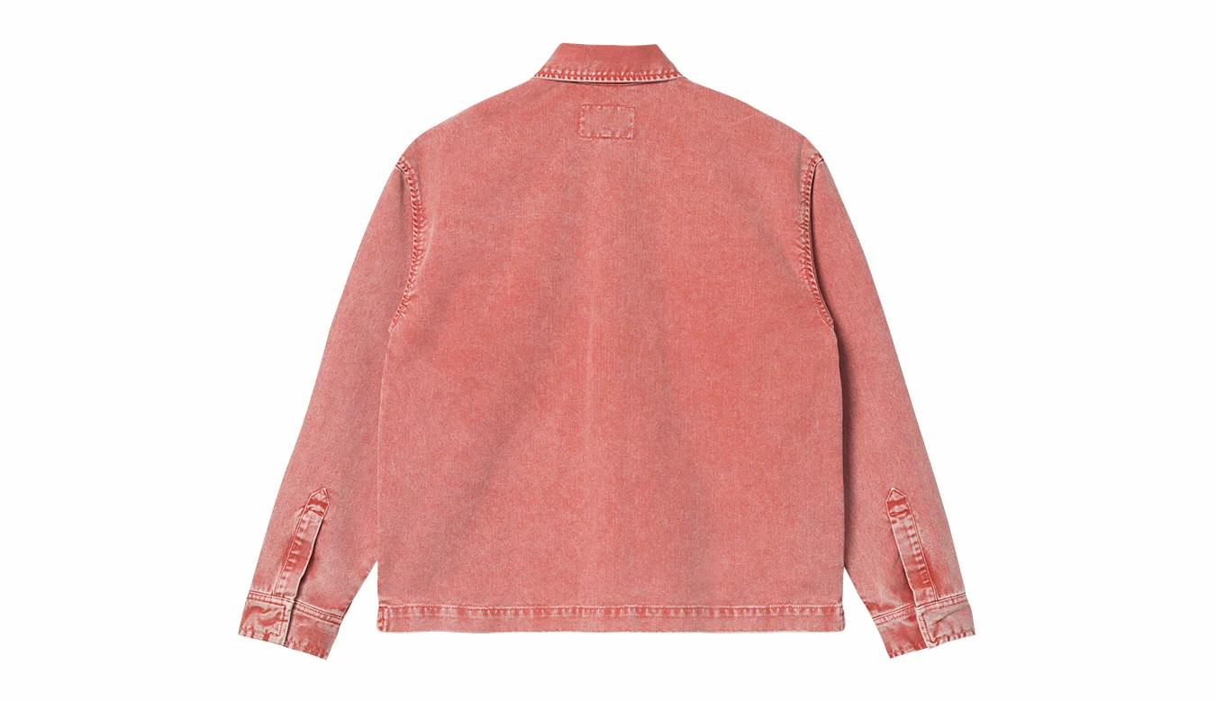 Carhartt WIP W Sonora Shirt Jac Elba Rose / Pink 2 Carhartt WIP W Sonora Shirt Jac Elba Rose / Pink – Image 2