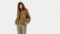 Sweat-shirts Femme boutique en ligne -Sweat-shirts Femme boutique en ligne carhartt wip w wiston shirt jac hamilton brown i030813 hz xx1