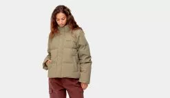 Carhartt WIP W Yanie Jacket Tanami Marron Clair / Light Brown 7 Carhartt WIP W Yanie Jacket Tanami Marron Clair / Light Brown -Sweat-shirts Femme boutique en ligne carhartt wip w yanie jacket tanami i030874 0gc xx3