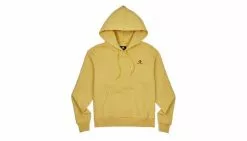 Converse Womens Embroidered Star Chevron Hoodie Jaune / Yellow
