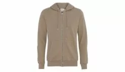 Colorful Standard Classic Organic Zip Hood Marron Clair / Light Brown