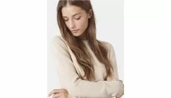 Colorful Standard Women Light Merino Wool Crew Rose / Pink -Sweat-shirts Femme boutique en ligne cs5084 hg 3 1