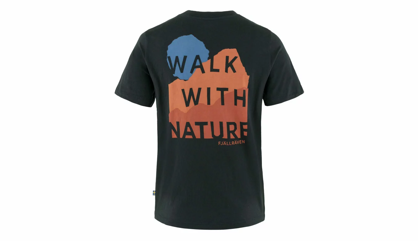 Fjällräven Nature T-Shirt W Noir / Black 2 Fjällräven Nature T-Shirt W Noir / Black – Image 2