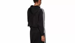 Adidas Adicolor Classics Cropped Hoodie W Noir / Black -Sweat-shirts Femme boutique en ligne hc20164