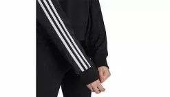 Adidas Adicolor Split Trefoil Hoodie Noir / Black -Sweat-shirts Femme boutique en ligne hc70501