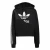 Adidas Adicolor Split Trefoil Hoodie Noir / Black