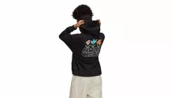 Adidas Hoodie Noir / Black -Sweat-shirts Femme boutique en ligne hf20001