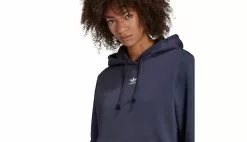 Adidas Adicolor Essentials Fleece Hoodie Bleu / Blue -Sweat-shirts Femme boutique en ligne hf75064