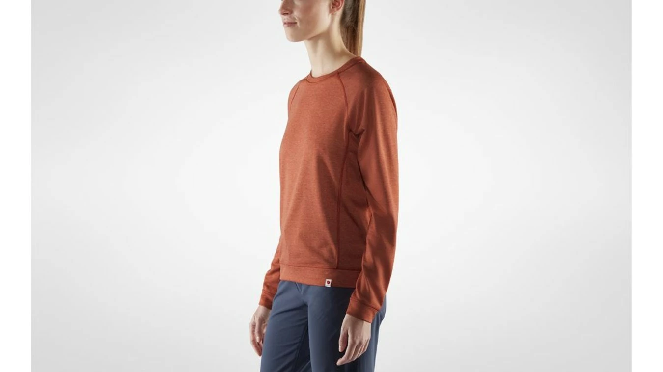 Fjällräven High Coast Lite Sweater W Rose / Pink 3 Fjällräven High Coast Lite Sweater W Rose / Pink – Image 3