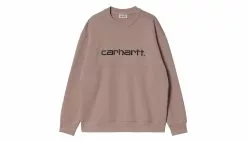 Carhartt WIP W Carhartt Sweat Earthy Pink Rose / Pink