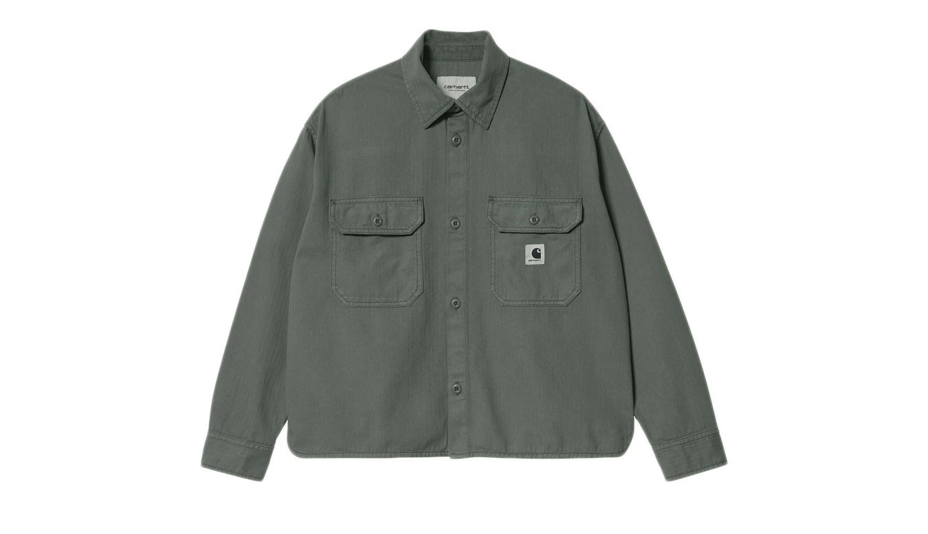 Carhartt WIP Vinita Shirt W L/S Vert / Green 1 Carhartt WIP Vinita Shirt W L/S Vert / Green