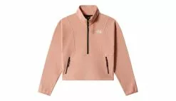The North Face W TKA Attitude 1/4 Zip Fleece Rose / Pink