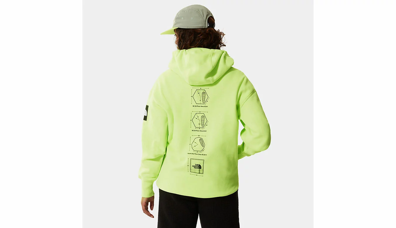 The North Face W Galahm Graphic Hoodie Vert / Green 3 The North Face W Galahm Graphic Hoodie Vert / Green – Image 3