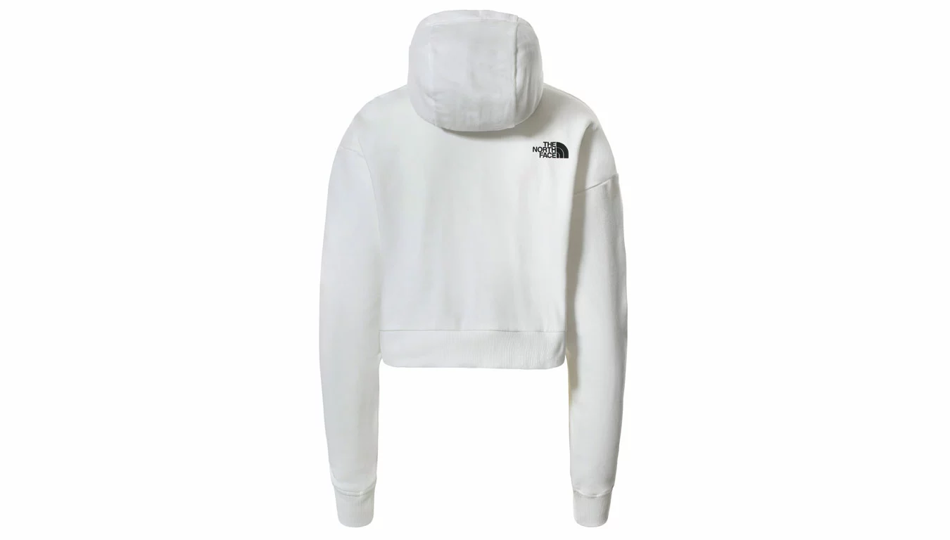 The North Face W Coord Crop Hoodie Blanc / White 2 The North Face W Coord Crop Hoodie Blanc / White – Image 2