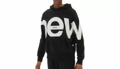 New Balance Athletics Unisex Out Of Bounds Hoodie Noir / Black
