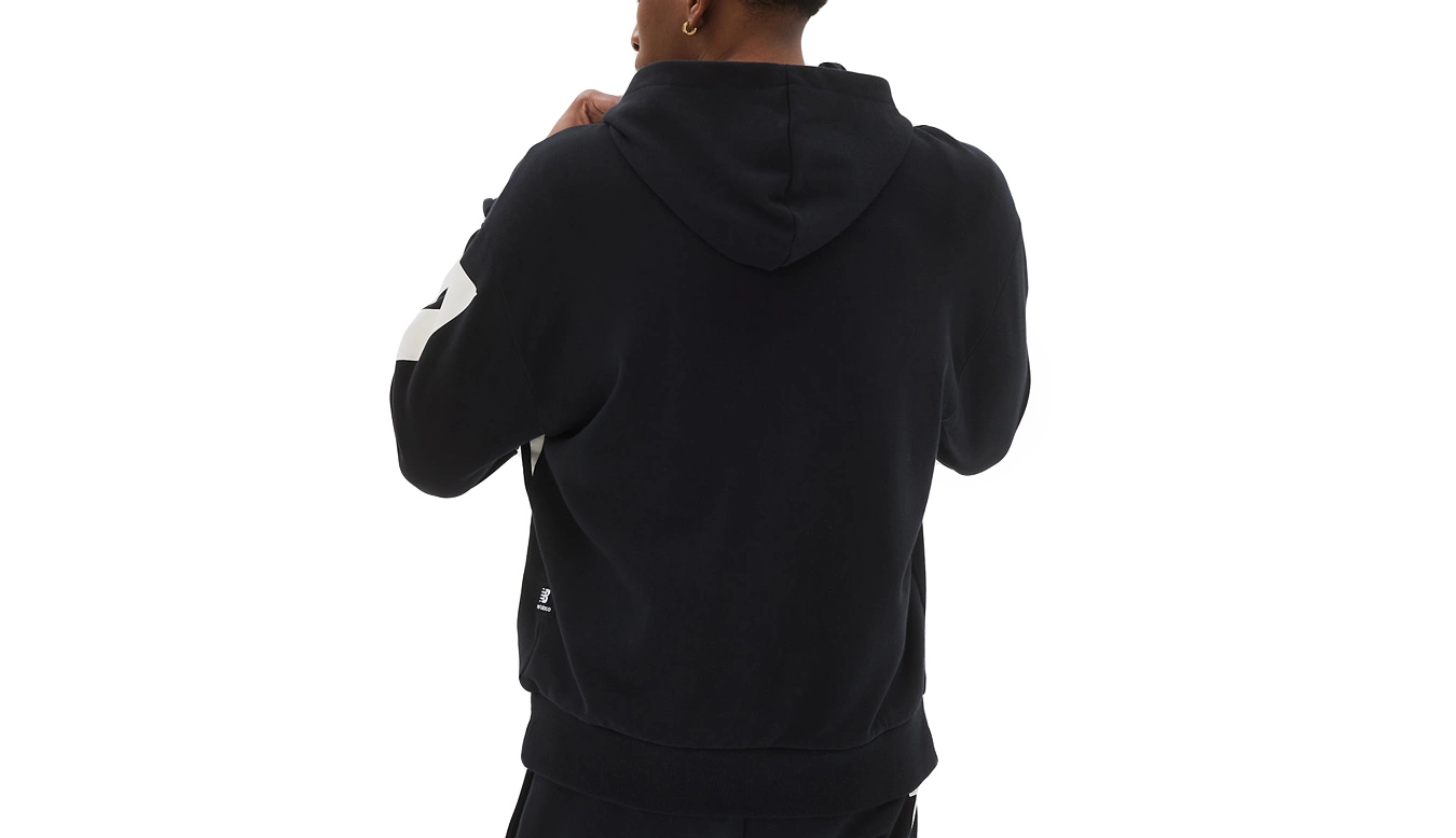 New Balance Athletics Unisex Out Of Bounds Hoodie Noir / Black 2 New Balance Athletics Unisex Out Of Bounds Hoodie Noir / Black – Image 2