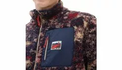 Vans Outdoor Club Quarter ZIP Jacket Bleu / Blue -Sweat-shirts Femme boutique en ligne vn00008flkz 2