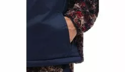 Vans Outdoor Club Quarter ZIP Jacket Bleu / Blue -Sweat-shirts Femme boutique en ligne vn00008flkz 3