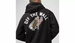 Vans Checkerboard Research Pullover Hoodie Noir / Black -Sweat-shirts Femme boutique en ligne vn0000c2blk 1