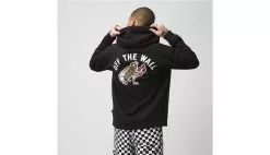 Vans Checkerboard Research Pullover Hoodie Noir / Black -Sweat-shirts Femme boutique en ligne vn0000c2blk