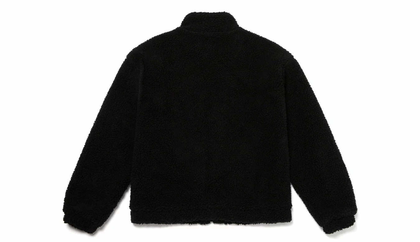 Vans On The Wall Mock Neck Jacket Noir / Black 2 Vans On The Wall Mock Neck Jacket Noir / Black – Image 2