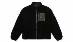 Vans On The Wall Mock Neck Jacket Noir / Black